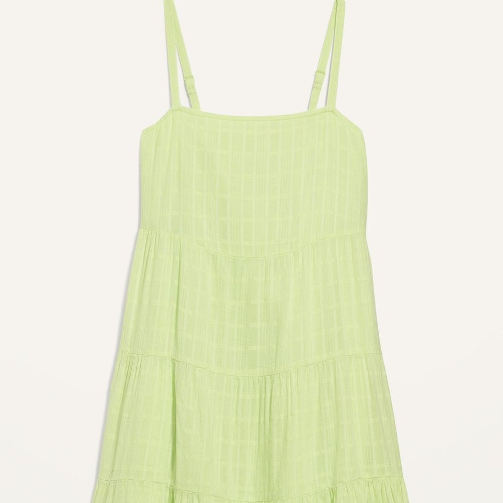 Old Navy Light Lime Green Sundress - Picture 2 of 6